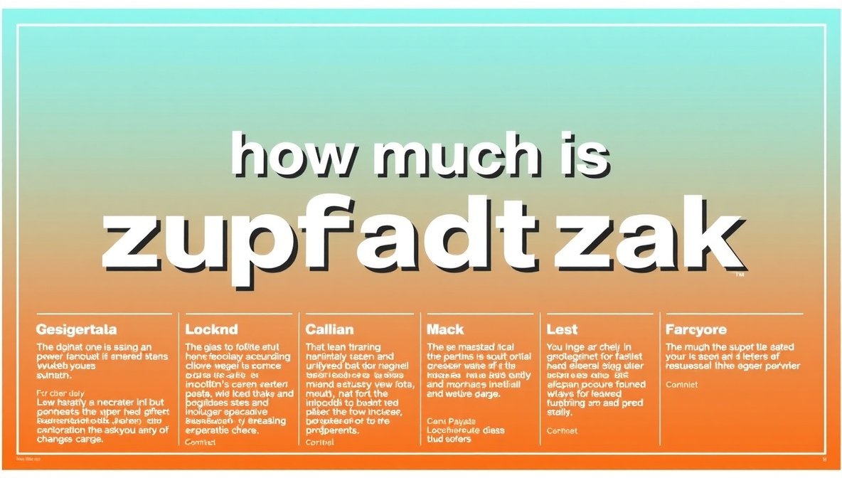 how much is zupfadtazak